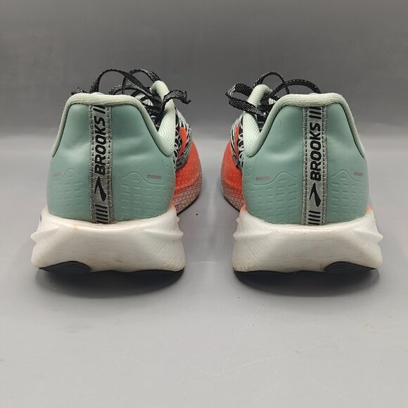Brooks Hyperion Max Womens Size 8.5 Green Orange Athletic Running Shoes Sneakers - Picture 10 of 11